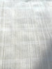 Embroidered Striped Shantung Textured Cotton Fabric – 100% Organic Cotton