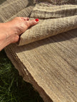 Antique 90-Year-Old Handwoven Linen Fabric | Collectible Heritage Textile from Anatolia | 100% Linen | Limited Edition
