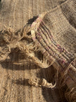 Antique 90-Year-Old Handwoven Linen Fabric | Collectible Heritage Textile from Anatolia | 100% Linen | Limited Edition