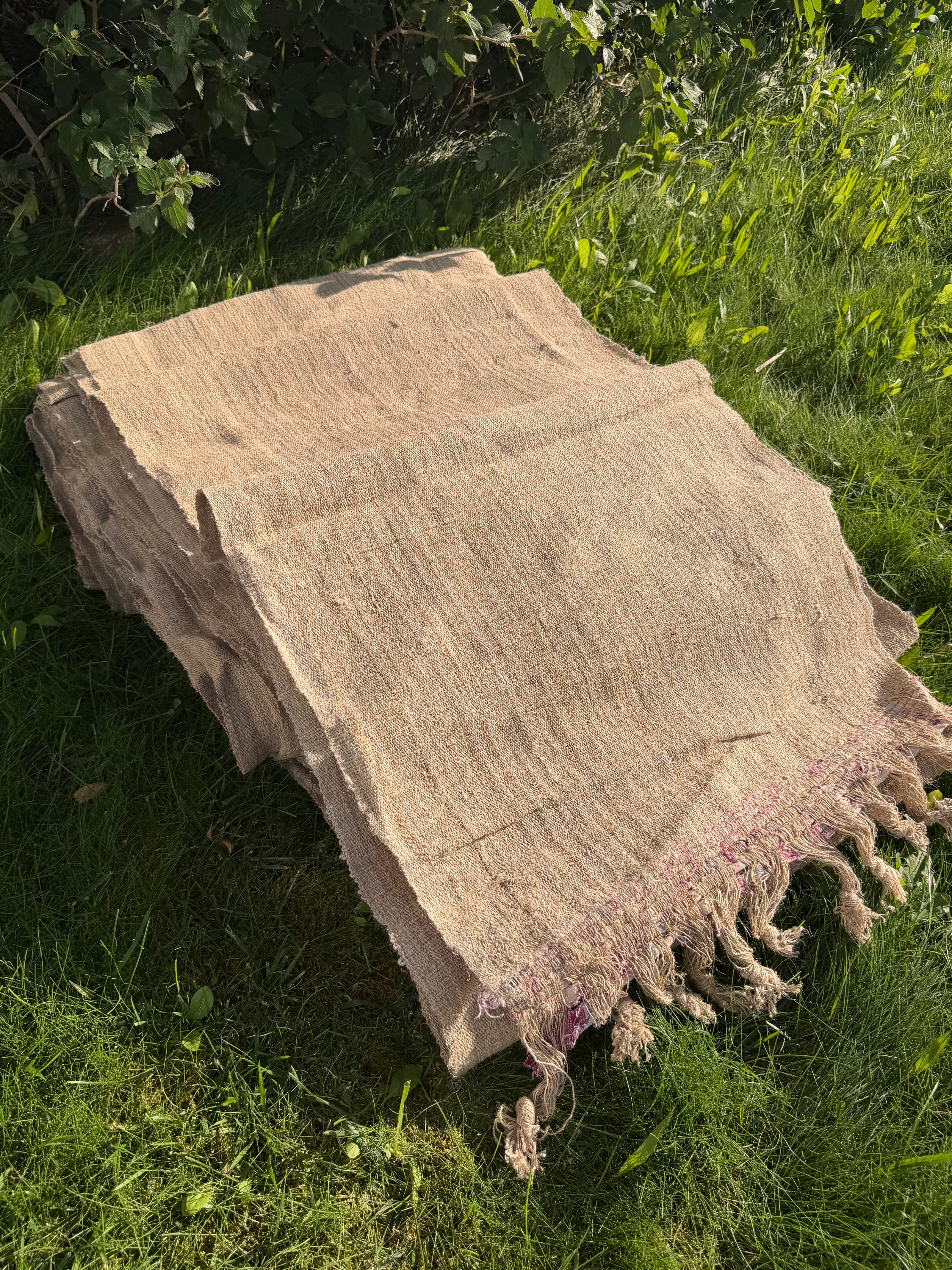 Antique 90-Year-Old Handwoven Linen Fabric | Collectible Heritage Textile from Anatolia | 100% Linen | Limited Edition