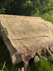 Antique 90-Year-Old Handwoven Linen Fabric | Collectible Heritage Textile from Anatolia | 100% Linen | Limited Edition
