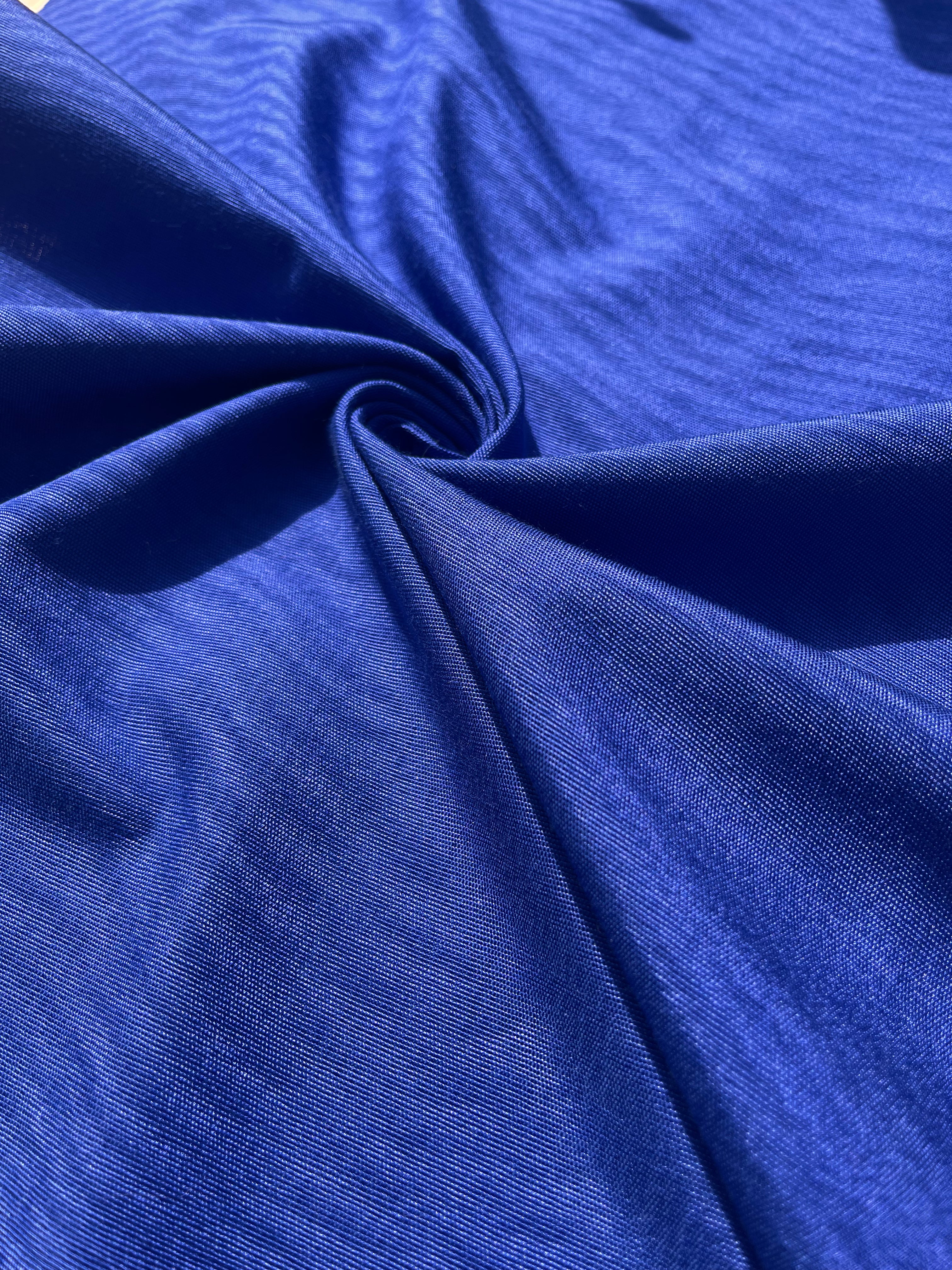 Blue Home Textile Interior Fabrics, Watermark Pattern.