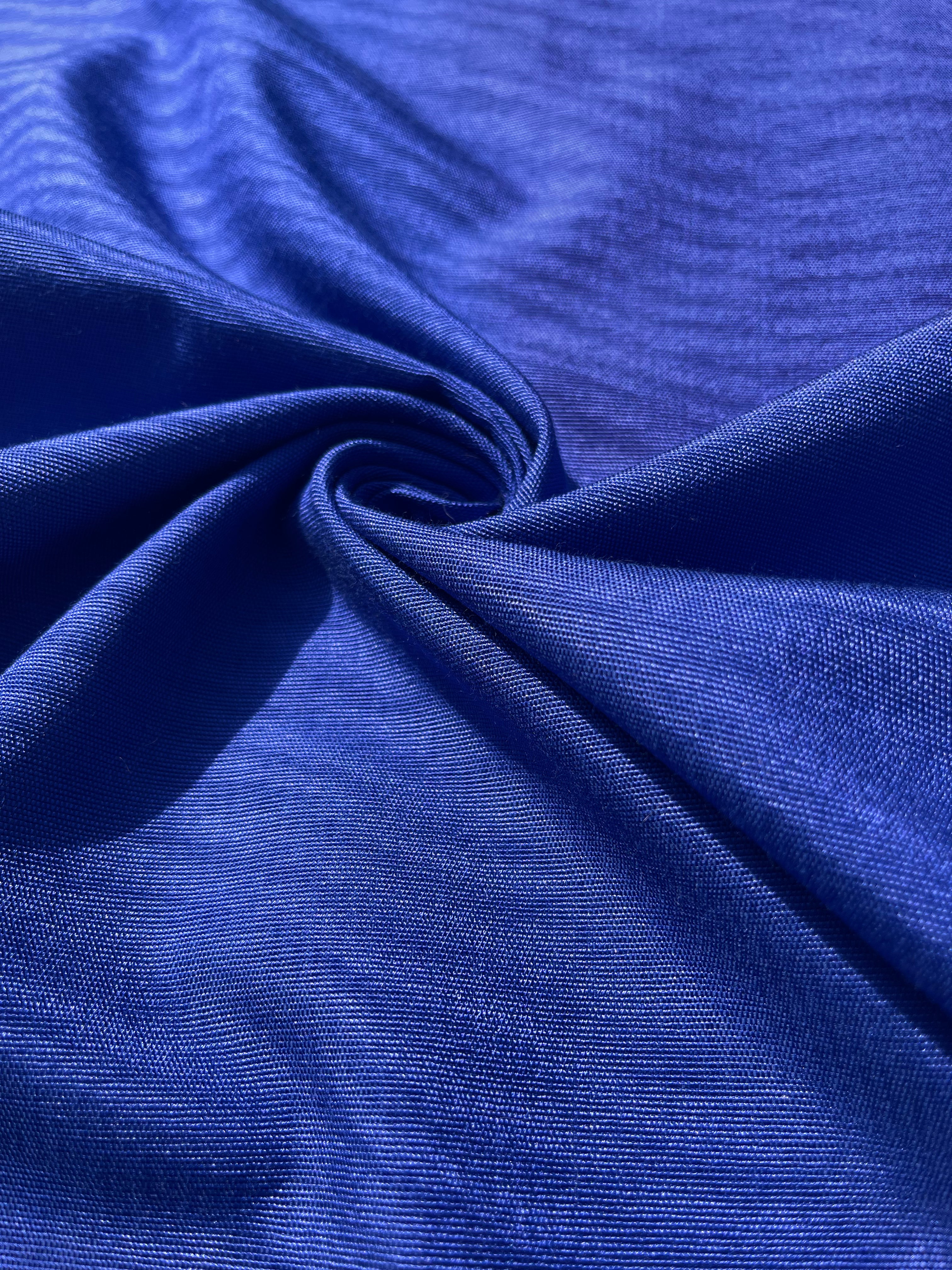 Blue Home Textile Interior Fabrics, Watermark Pattern.