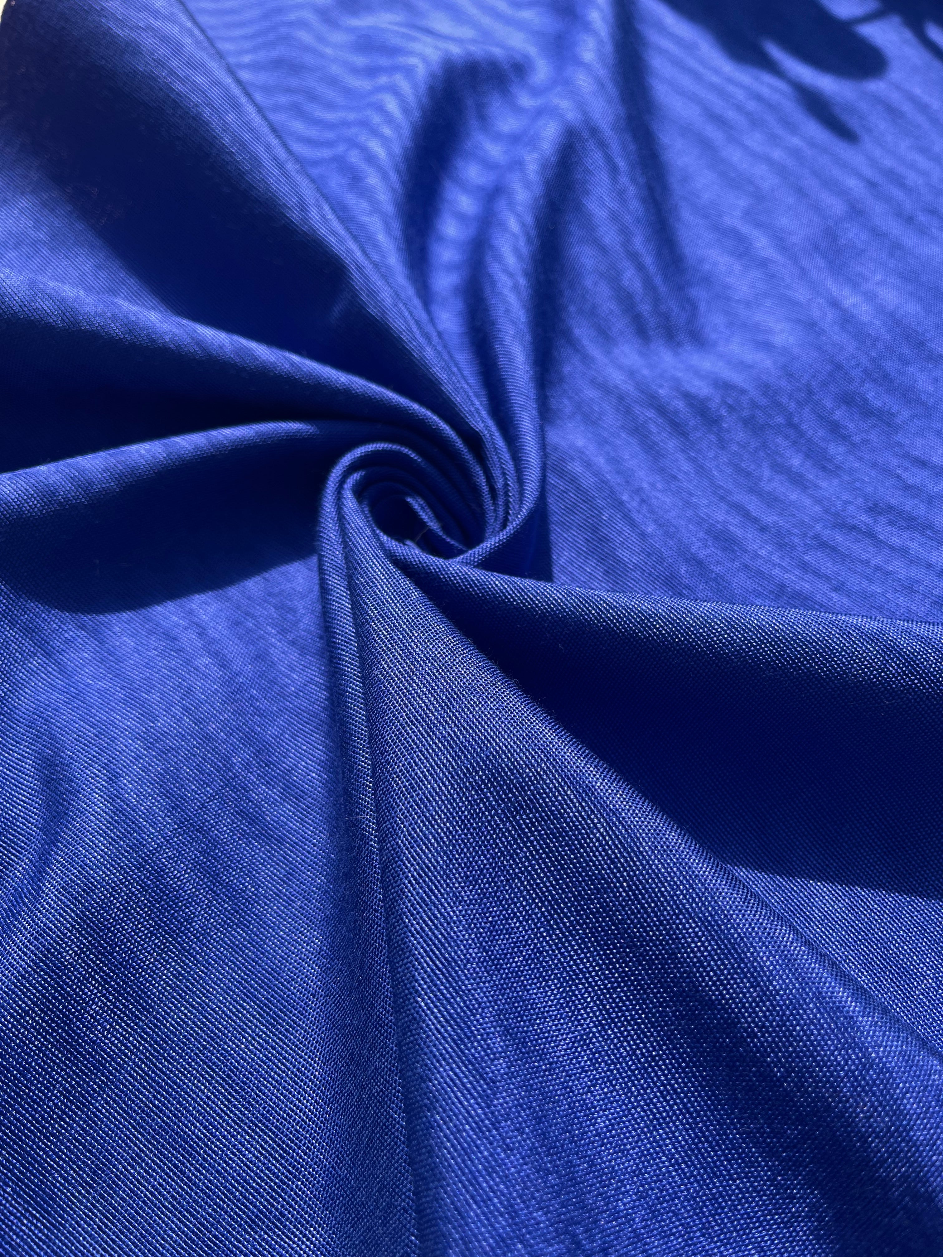 Blue Home Textile Interior Fabrics, Watermark Pattern.