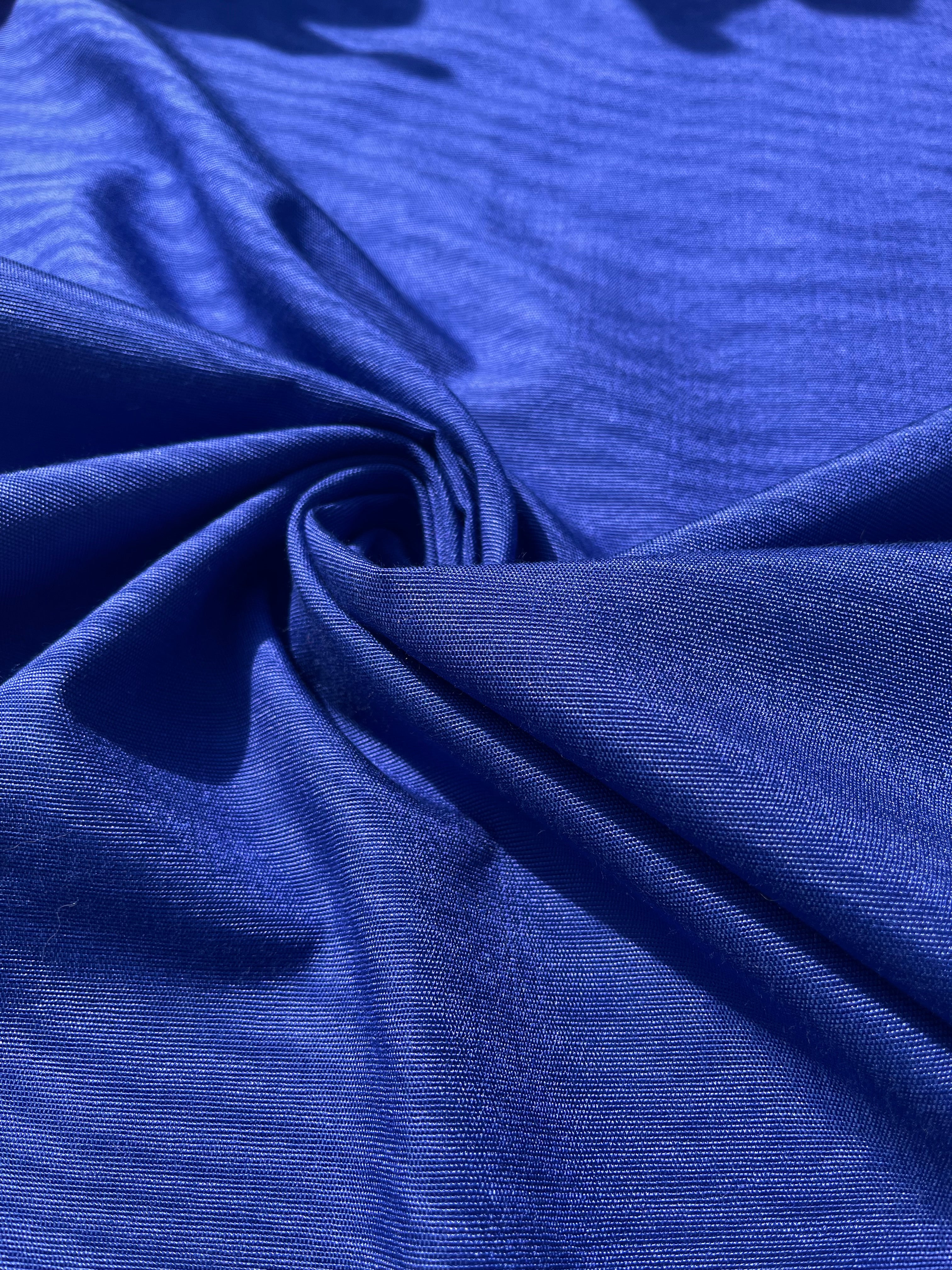 Blue Home Textile Interior Fabrics, Watermark Pattern.