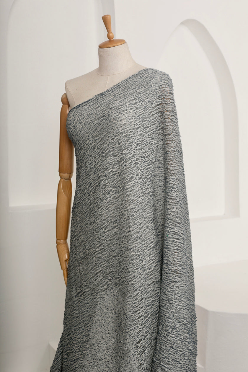 Bluish Gray Linen Fabric By The Yard Textured Handloom Semi-Sheer Natu Anatolian Textures. Bluish Gray Linen Fabric By The Yard Textured Handloom Semi-Sheer Natu Anatolian Textures.