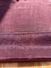 Damson Colour Silk Moire Home Textile Interior Fabrics, Watermark Pattern.