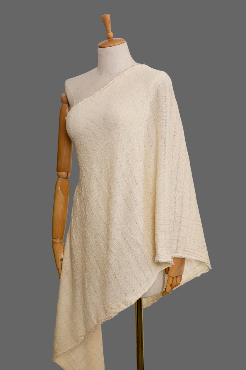 Nötr Dokulu Türk Pamuğu Buruşuk Kumaş: Kimono Yaz Elbiseleri, Yenidoğan Kıyafetleri İçin Benzersiz Kalite | Tül, Şeffaf ve Esnek Seçenekler