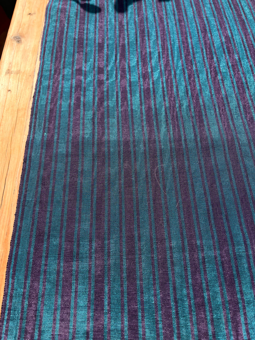 Osmanlı Başlık İçin Çizgili Lüks İpek Döşeme, Ev Tekstili İç Mekan Kumaşları: Yastık Kılıfları, Kimono Esintili Tasarımlar, İpek Şantung Kumaş