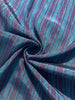 Striped Silk Fabric, Moire Silk Fabric, Silk By The Yard. Watermark Pattern.