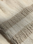 100% Organic Cotton Fabric Panel – Lightweight Fringed Beach Dress Fabric