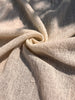 Tissu froissé en coton turc texturé spécial : qualité unique pour les robes d'été kimono et les tenues de nouveau-né | Options de gaze, transparentes et extensibles.