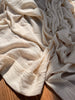 Tissu froissé en coton turc texturé spécial : qualité unique pour les robes d'été kimono et les tenues de nouveau-né | Options de gaze, transparentes et extensibles.