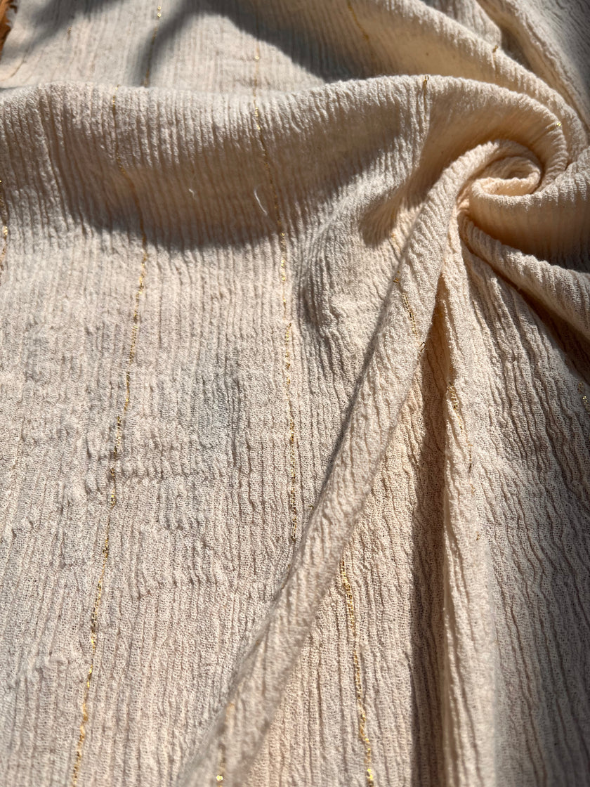 Esnek Pamuklu Kumaş, Özel Dokulu Türk Pamuğu Buruşuk Kumaş: Kimono Yaz Elbiseleri, Yenidoğan Kıyafetleri İçin Benzersiz Kalite | Tül, Şeffaf ve Esnek Seçenekler