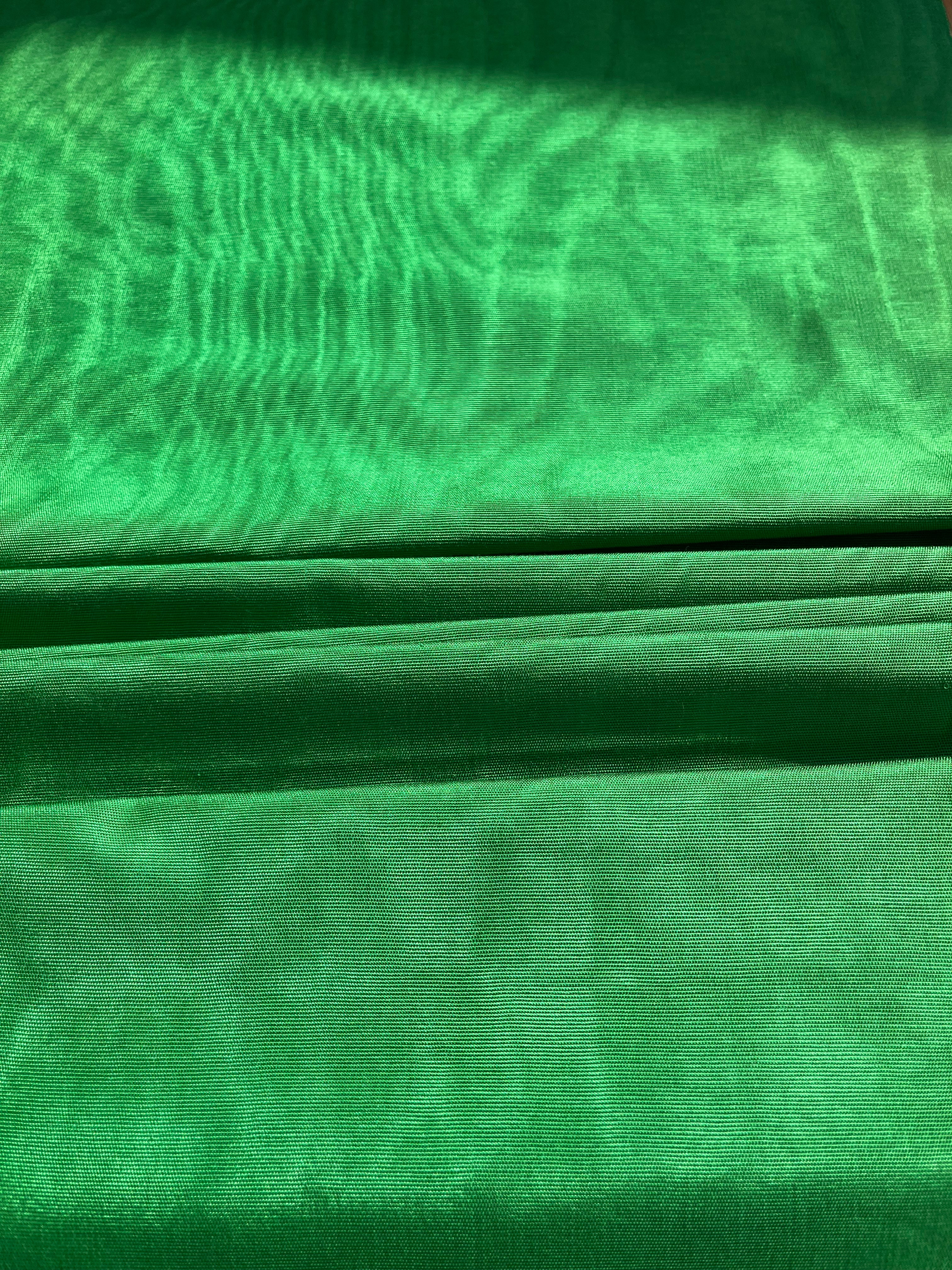 Green  Home Textile Interior Fabrics, Watermark Pattern.