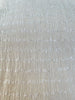 Tissu froissé extensible en coton texturé neutre : qualité unique pour les jupes d'été kimono, tenues pour nouveau-nés | Options extensibles, tissées à la main.