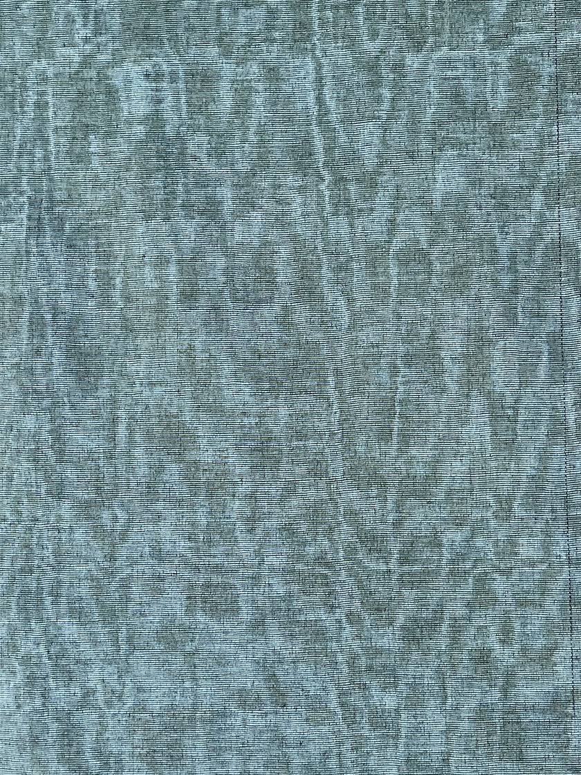 Tapisserie d'ameublement luxueuse en soie verte pour tête de lit ottomane, tissus d'intérieur pour textiles de maison : housses d'oreiller, motifs inspirés du kimono, motifs en filigrane.