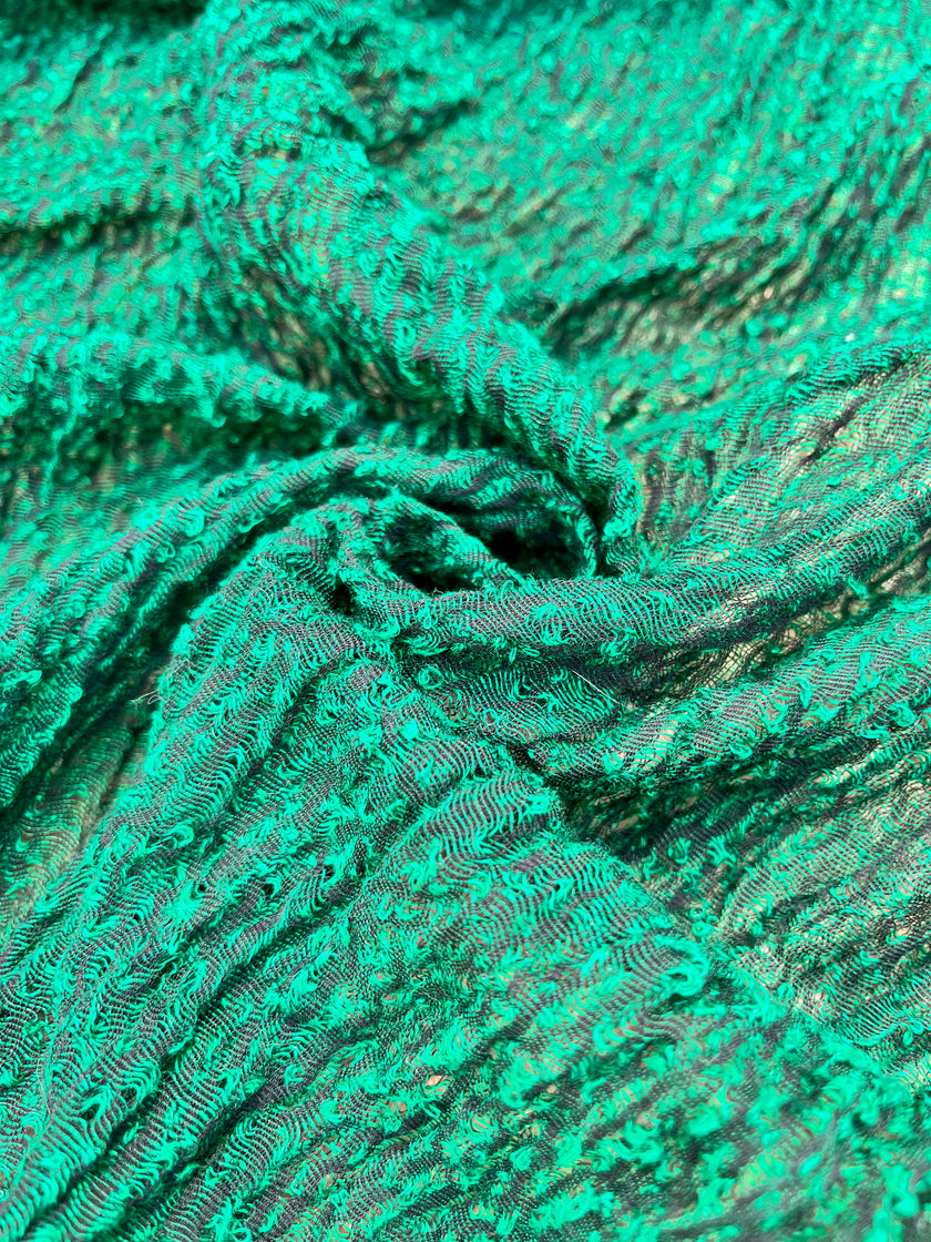 Metre Kare Yeşil Keten Kumaş, Organik Pamuklu Kumaş, Dokulu El Dokuma Yarı Şeffaf Doğal Kumaşlar.