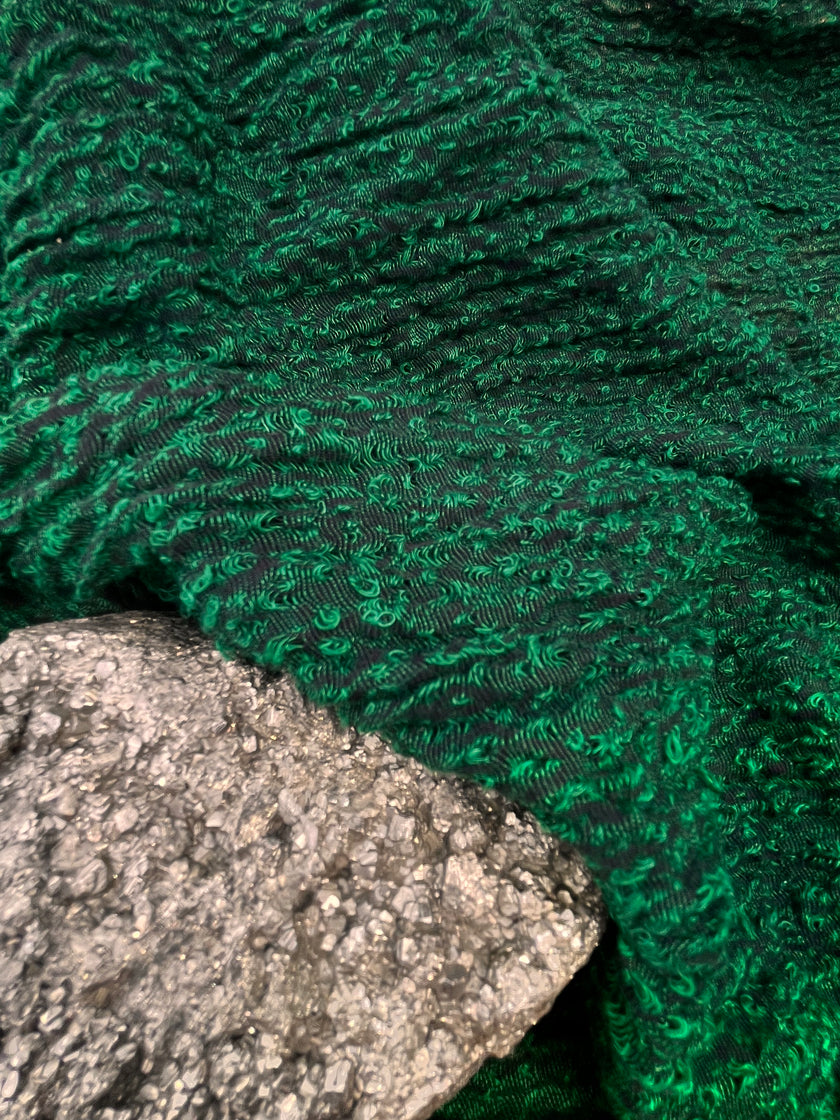 Metre Kare Yeşil Keten Kumaş, Organik Pamuklu Kumaş, Dokulu El Dokuma Yarı Şeffaf Doğal Kumaşlar.