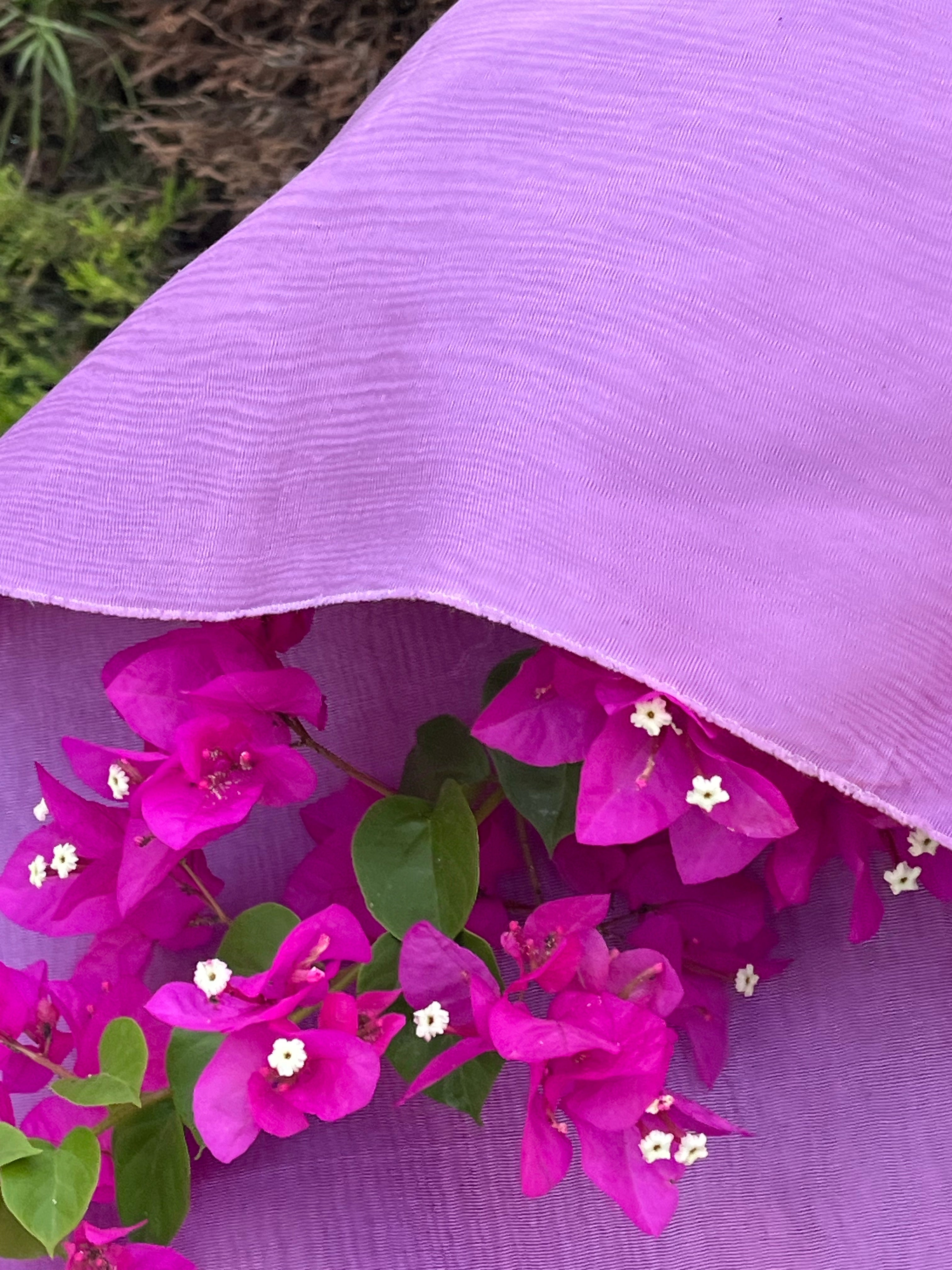 Leylak Pembe İpek Kumaş, Metreyle İpek. Filigran Desen, Şantung İpek, Geniş Moiré İpek Kumaş, Geniş Kalın İpek Kurdele, İpek Döşemelik Kumaş.