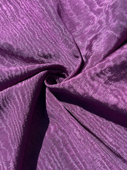 Light Purple Pink Silk Moire Fabric, Watermark Pattern Fabric.