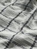 Cotton Gauze Fabric Sheer & Stretchy With Stripes
