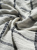 Cotton Gauze Fabric Sheer & Stretchy With Stripes
