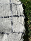 Cotton Gauze Fabric Sheer & Stretchy With Stripes