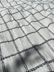Cotton Gauze Fabric Sheer & Stretchy With Stripes