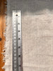 White Pin Striped Neutral Organic Cotton Fabric By The Meter.