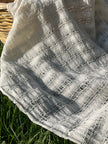 Handwoven Natural Fabrics, Hand Loomed Unique Textured Fabric.