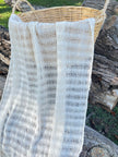 Handwoven Natural Fabrics, Hand Loomed Unique Textured Fabric.
