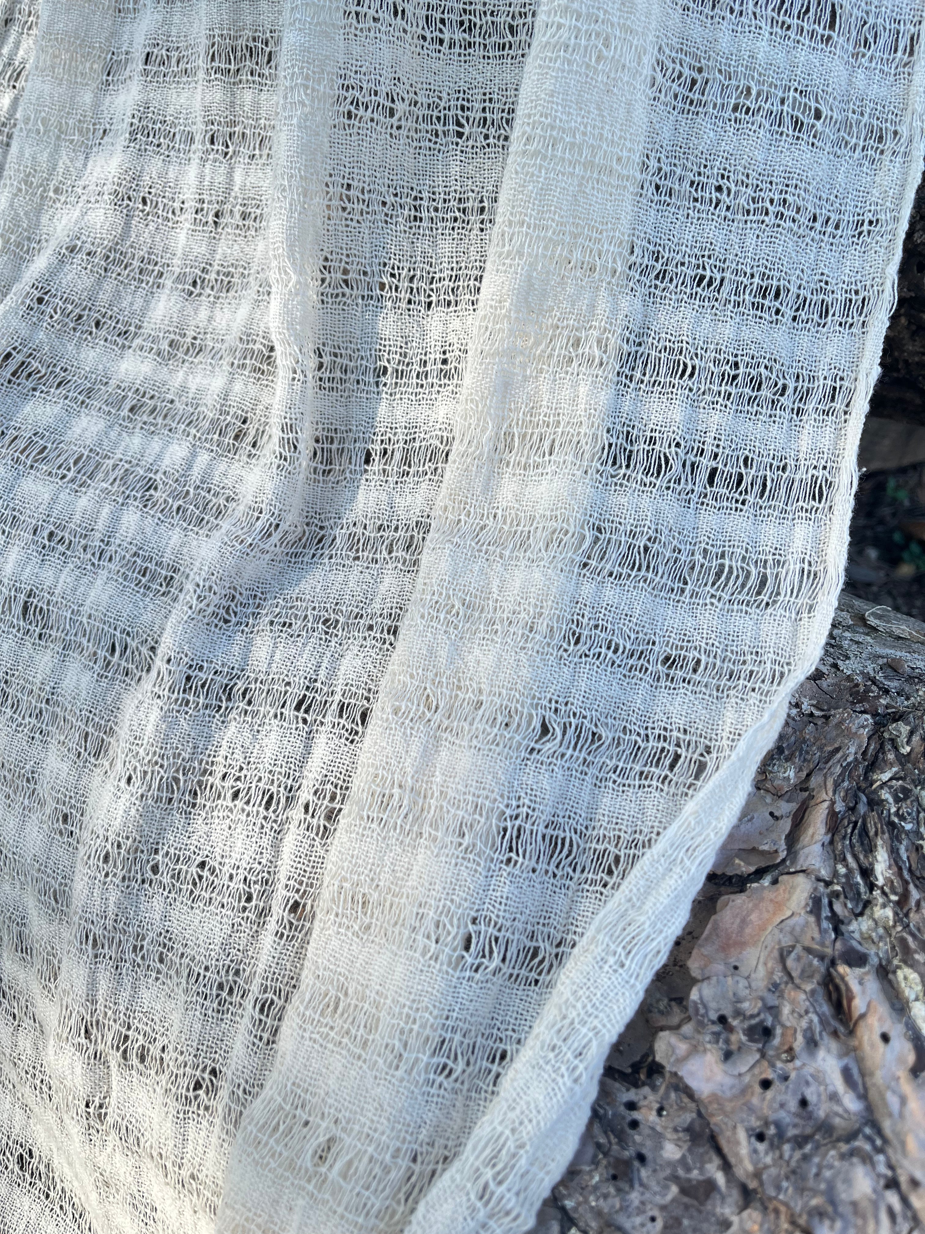 Handwoven Natural Fabrics, Hand Loomed Unique Textured Fabric.