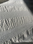 Ecru Cotton Gauze Fabric By The Meter, Neutral Undyed Pin Stripes.