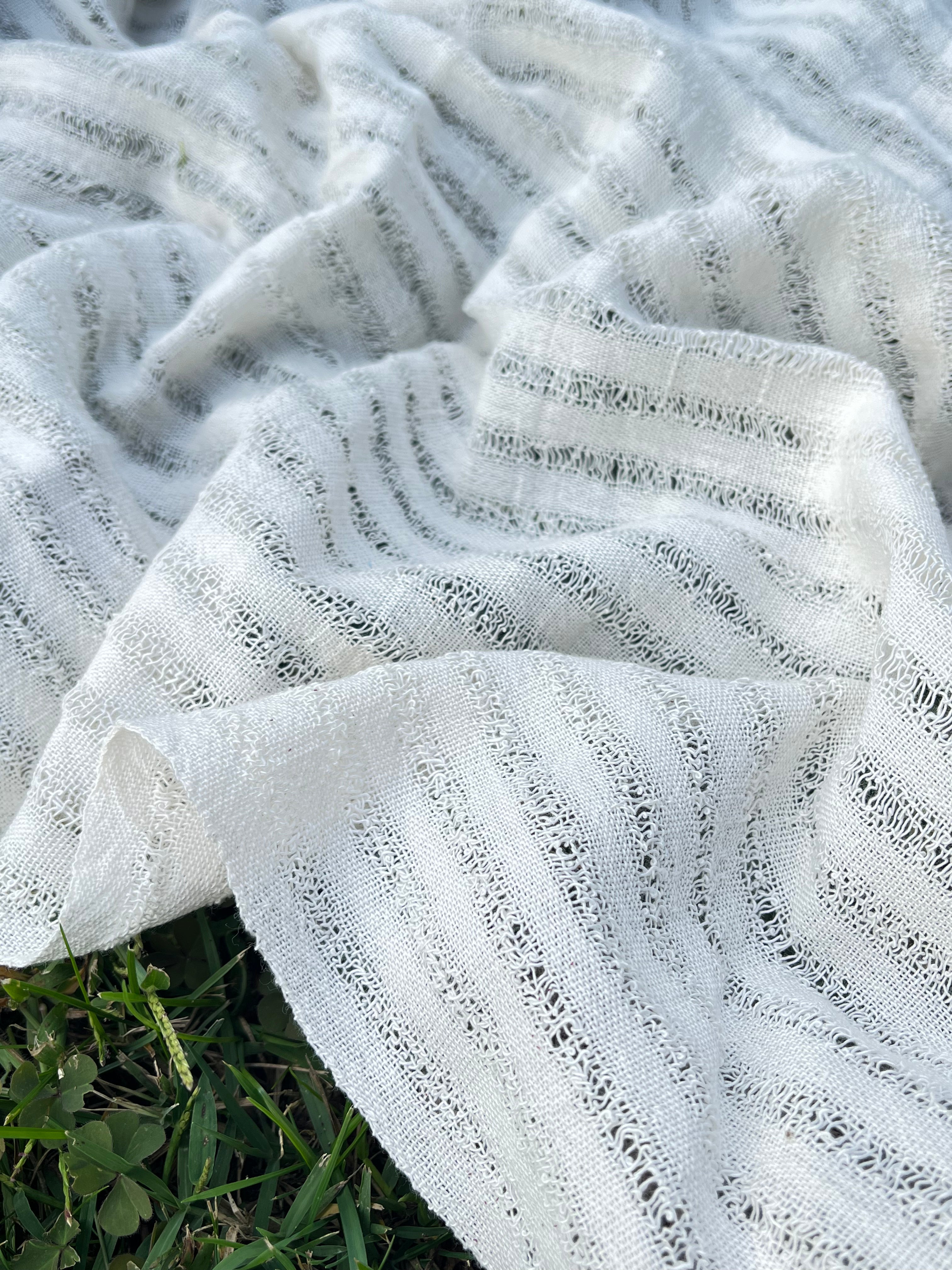 Handwoven Natural Fabrics, Hand Loomed Unique Textured Fabric, Special Production, Custom Craftsmanship, Woven To Order, Organic Cotton Traditional Weaves.