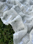 Handwoven Natural Fabrics, Hand Loomed Unique Textured Fabric.