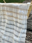 Handwoven Natural Fabrics, Hand Loomed Unique Textured Fabric.