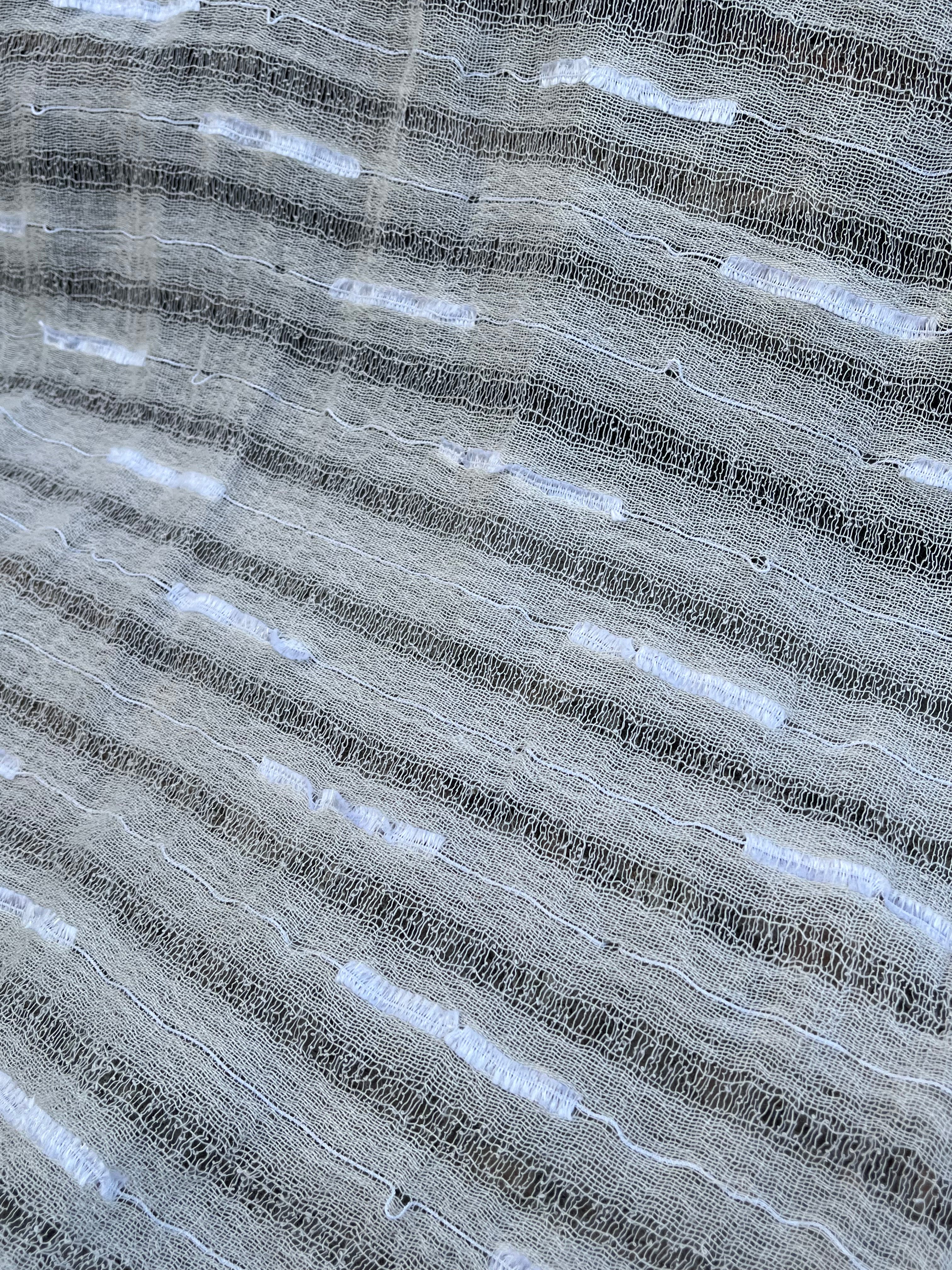 Handwoven Natural Fabrics, Hand Loomed Unique Textured Fabric.