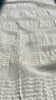 Ecru Cotton Gauze Fabric By The Meter, Neutral Undyed Pin Stripes.