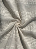 Ecru Cotton Gauze Fabric By The Meter, Neutral Undyed Pin Stripes.