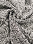 Black White Unique Natural Fabrics: Funky, Sheer, and Textured Cotton Linen.