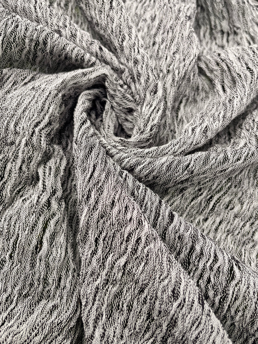 Metre Kare Siyah Beyaz Keten Kumaş, Organik Pamuklu Kumaş, Dokulu El Dokuma Yarı Şeffaf Doğal Kumaşlar.