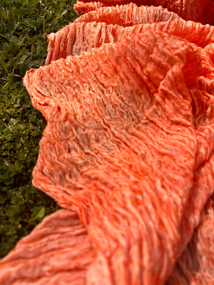 Benzersiz Doğal Kumaşlar: Şık, Şeffaf ve Dokulu Pamuklu Keten Karışımı | Yaz Kreasyonlarınız İçin 3D Dokulu Kaliteli Özel Kumaşlar.