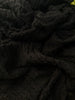 Black Textured Linen Fabric By The Yard Natural Fabrics.