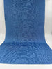 Blue Silk Fabric, Moire Silk Fabric, Silk By The Yard. Watermark Pattern.