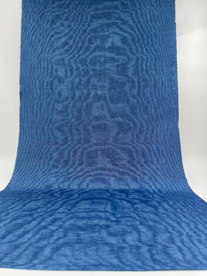 Osmanlı Başlıklı Mavi Lüks İpek Döşeme, Ev Tekstili İç Mekan Kumaşları: Yastık Kılıfları, Kimono Esintili Tasarımlar, Filigran Desenleri.