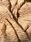 Camel Unique Natural Sheer, Textured Cotton Linen Mix Special Fabrics.