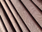 Light Brown Silk Moire Home Textile Interior Fabrics, Watermark Patterns.