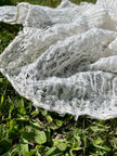 Ivory White Textured Linen Fabric By The Yard Natural Fabrics.