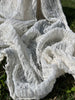 Ivory White Textured Linen Fabric By The Yard Natural Fabrics.